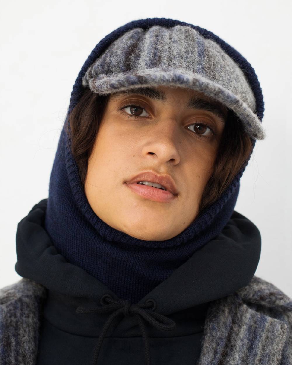 Rotholz Gestrickte Balaklava - Blau Tägliche Deals