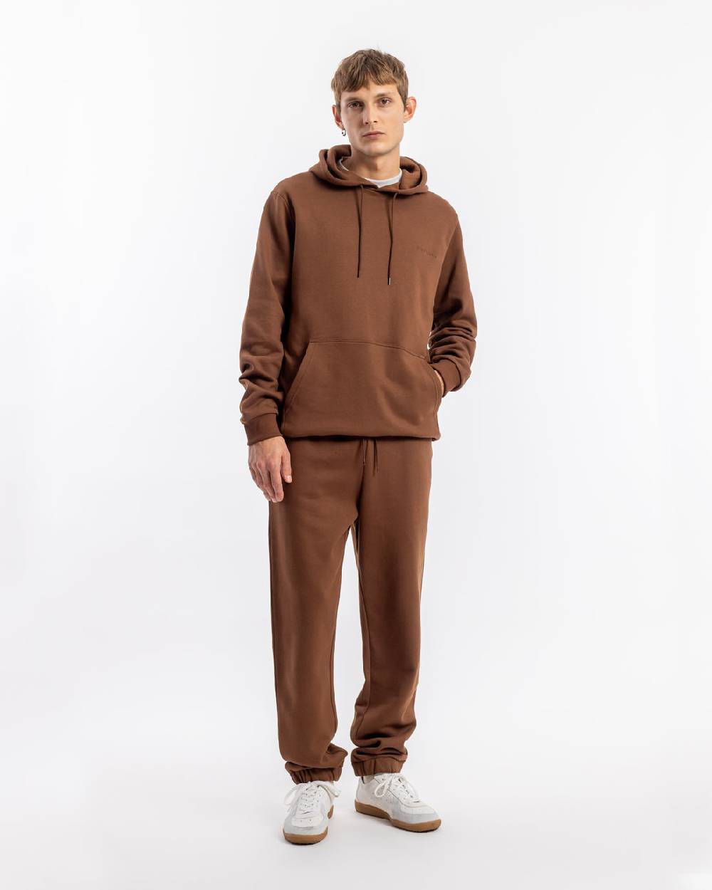 Rotholz Logo Sweatpants Bio Baumwolle - Braun Bis zu 60% Rabatt