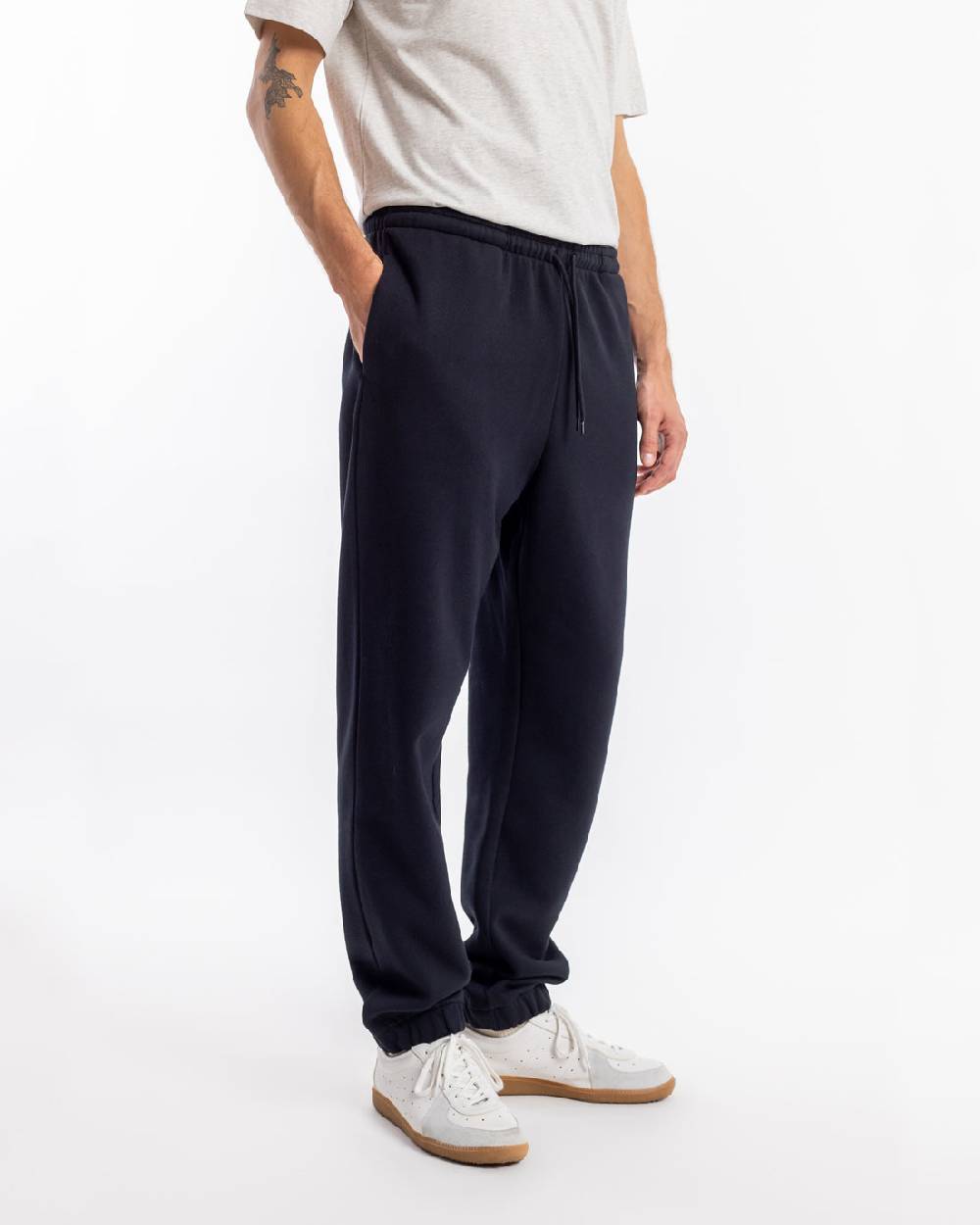 Rotholz Logo Sweatpants Bio Baumwolle - Schwarz Bis zu 65% Rabatt