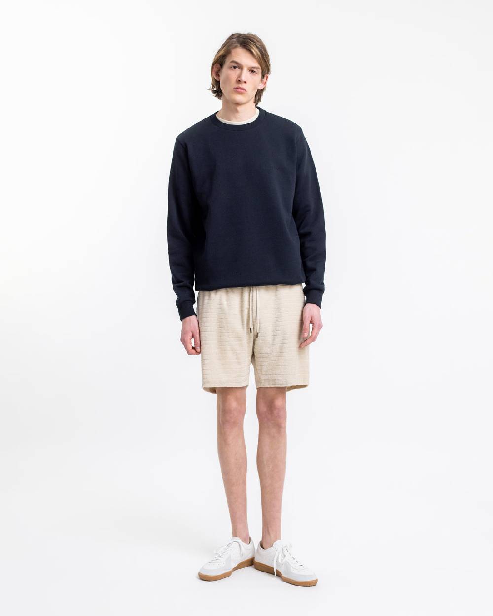 Rotholz Frottee Shorts aus Bio-Baumwolle Creme JETZT KAUFEN