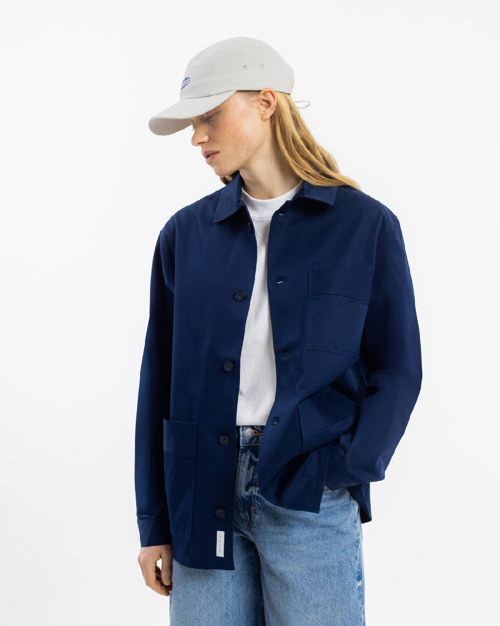 Rotholz Workwear Jacke Bio Twill - Blau 2025