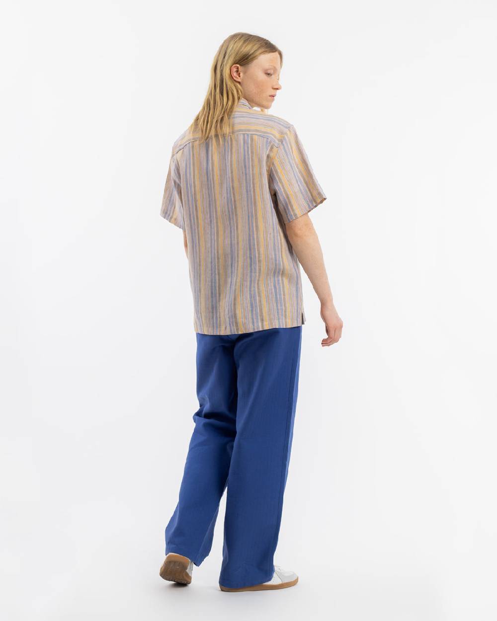 Rotholz Bowling Shirt Leinen Mix - Gestreift Angebote