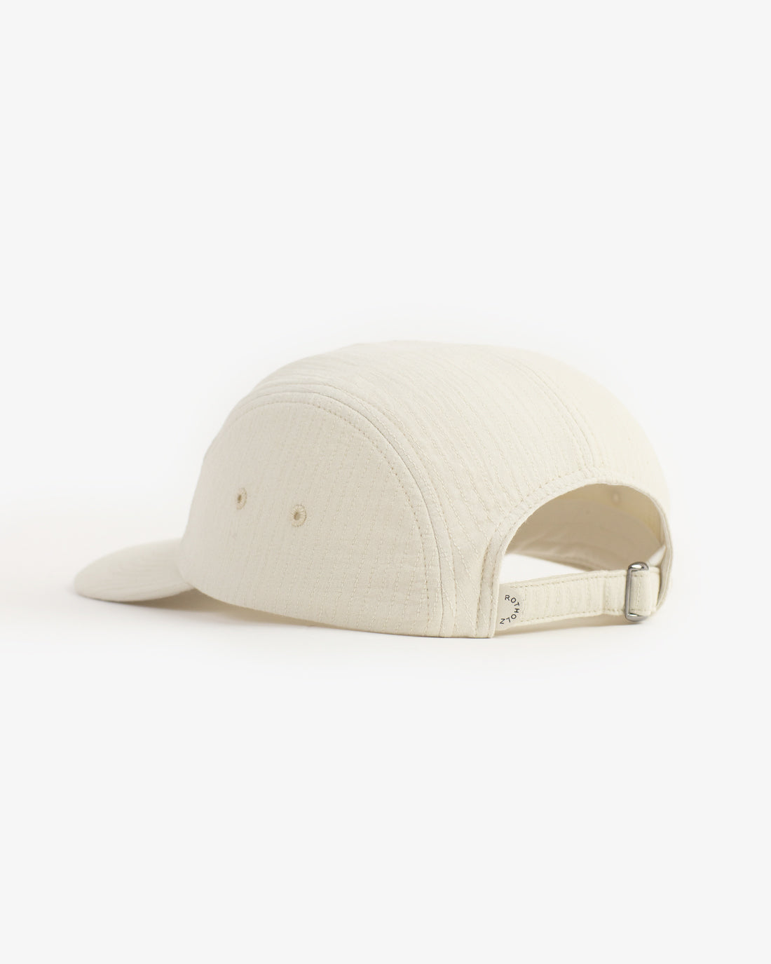 Rotholz 5 Panel Cap Bio Baumwolle - Sand Kostenloser Versand international