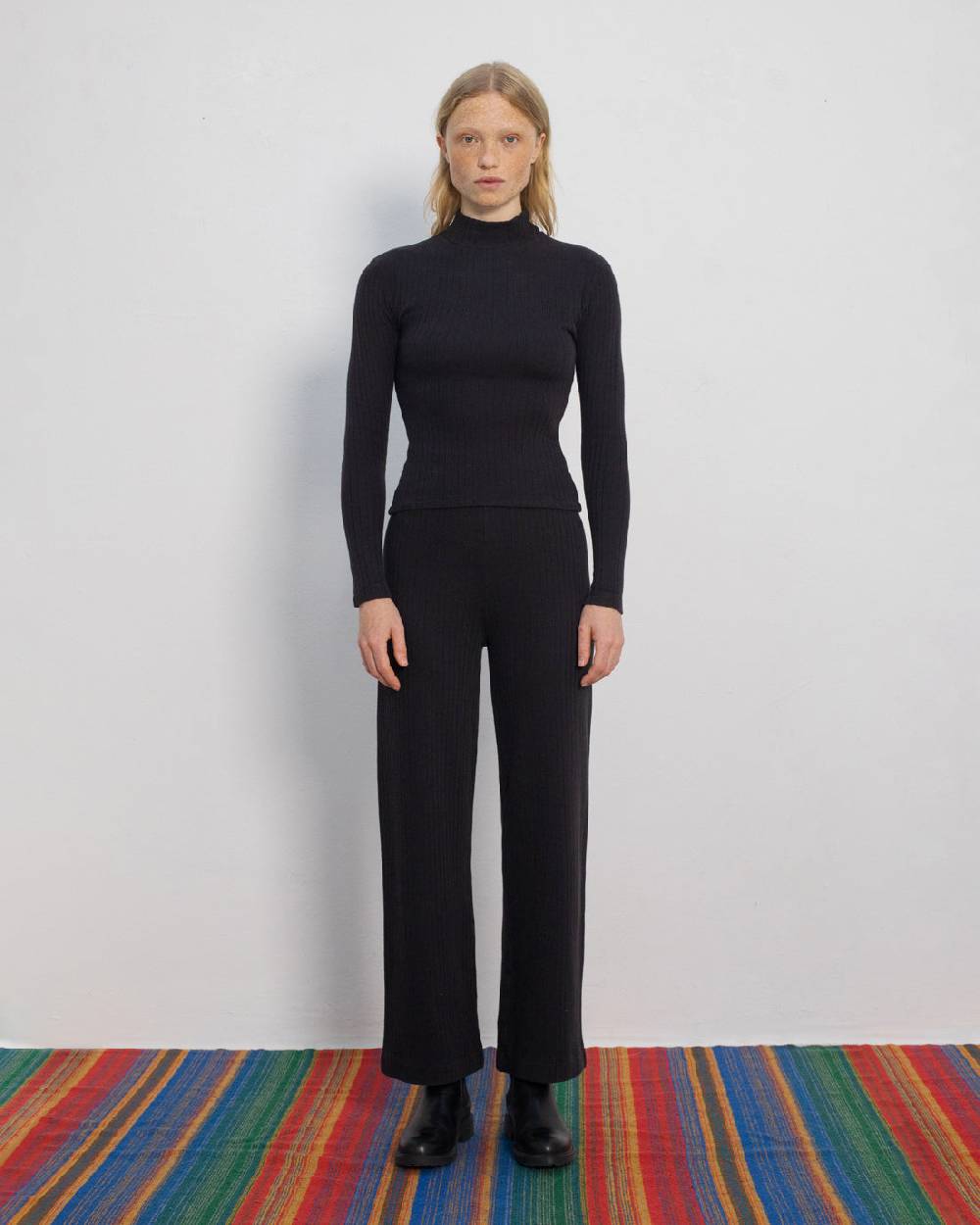 Rotholz Schwere Gerippte Hose Bio Baumwolle - Schwarz Flash Sale