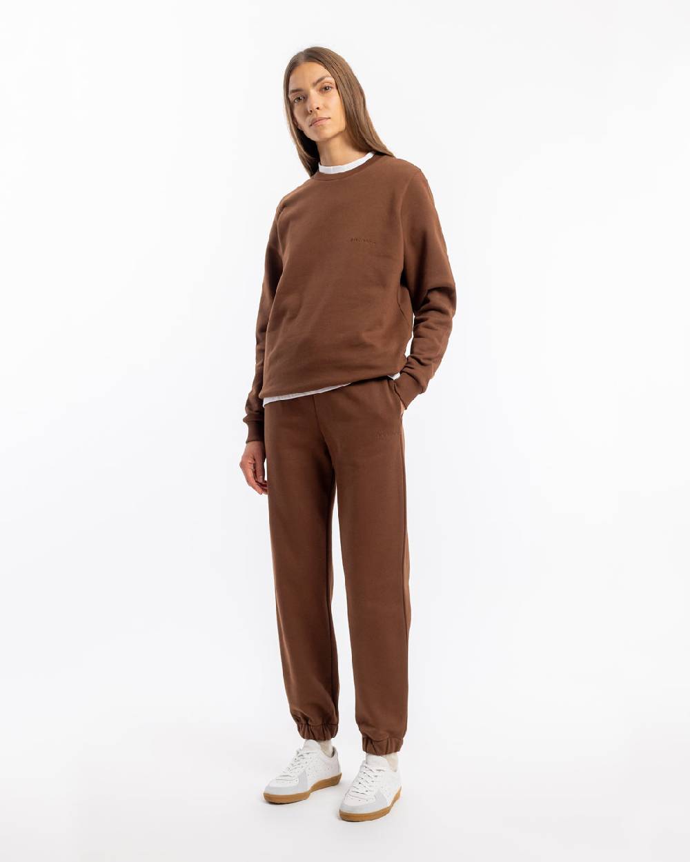 Rotholz Logo Sweatpants Bio Baumwolle - Braun Vatertagsangebot