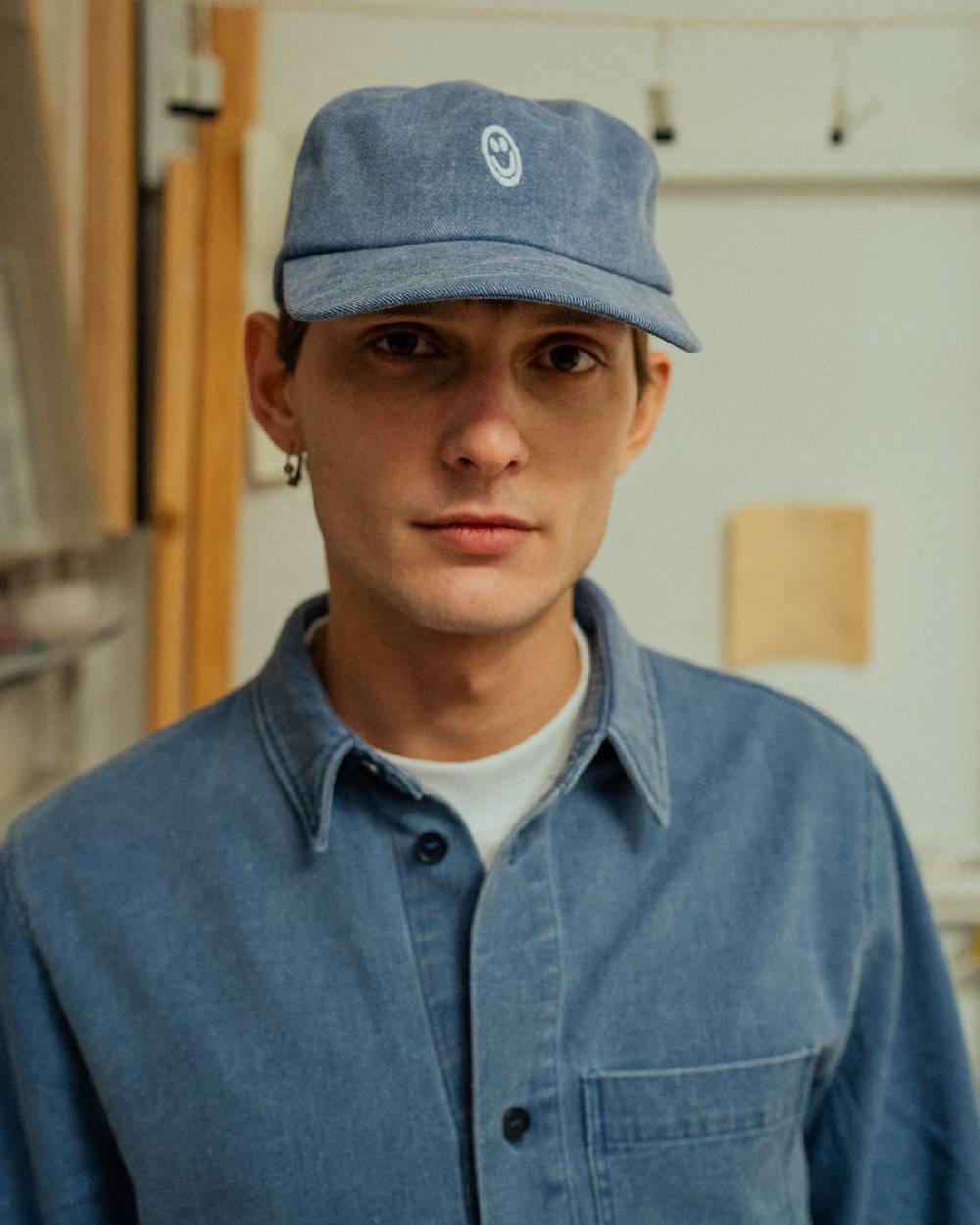 Rotholz Denim Floppy Cap - Blau Nur für heute
