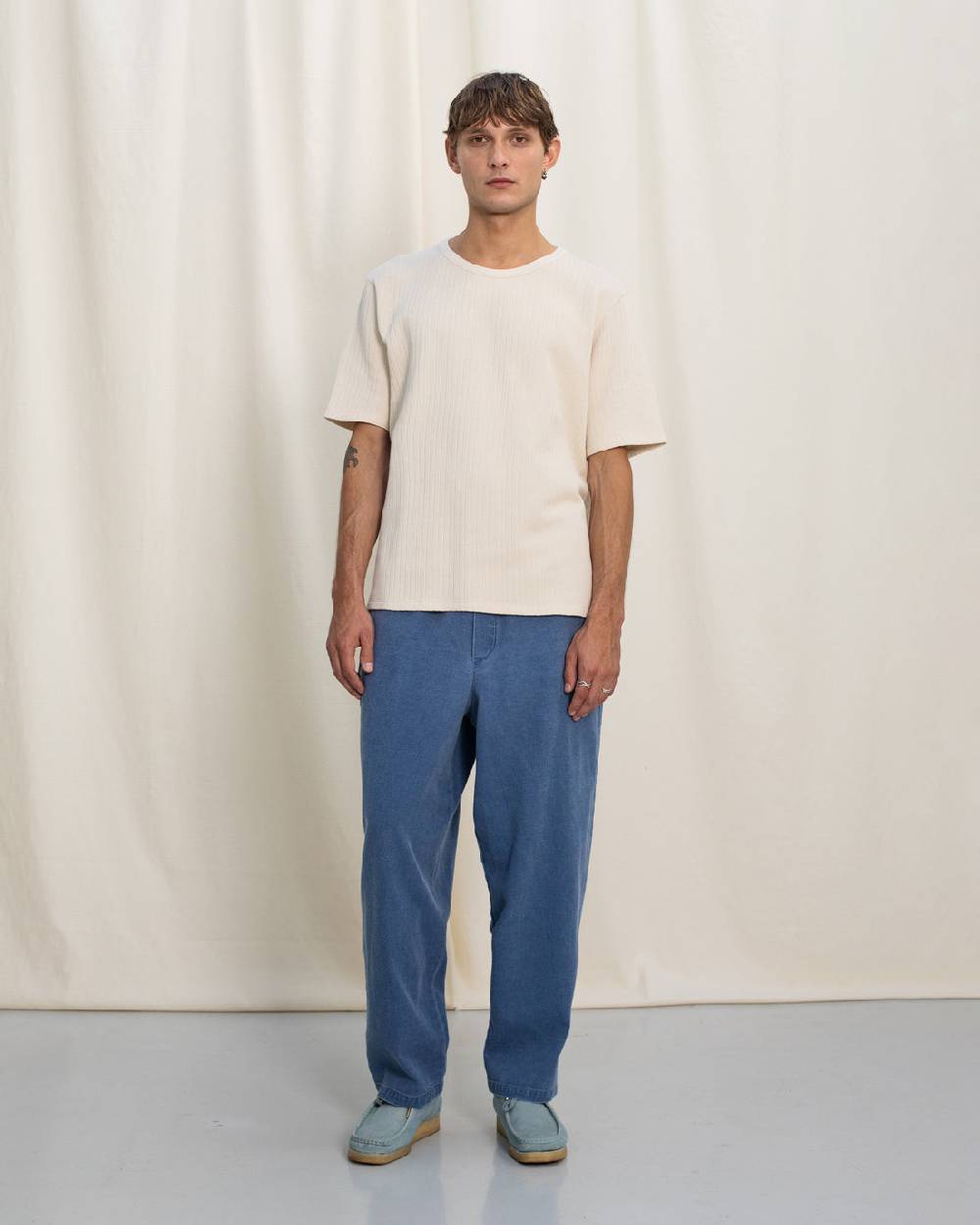 Rotholz Denim Hose Recycelte Baumwolle - Blau Auslauf