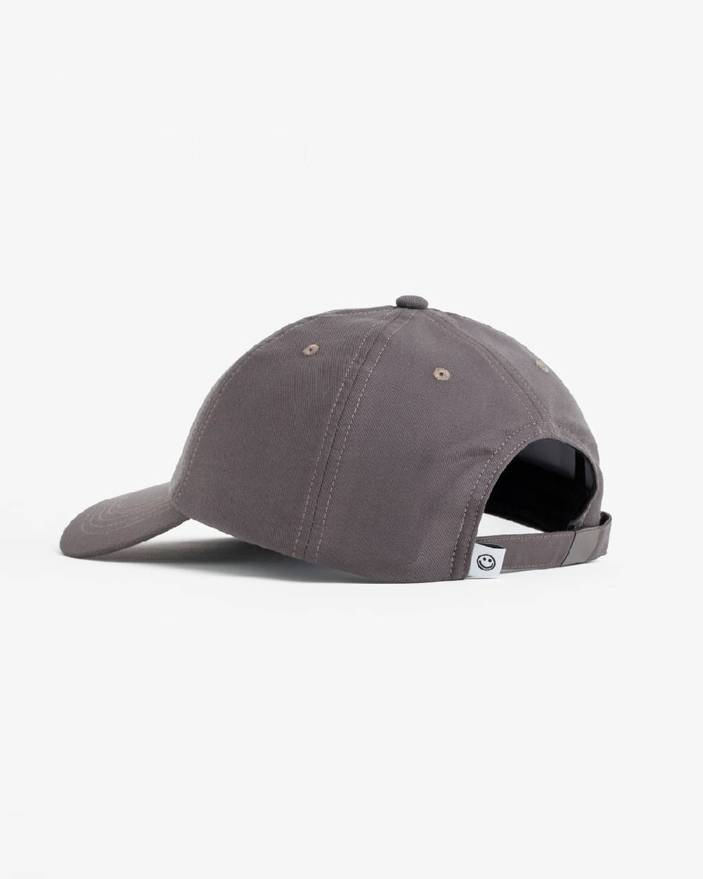 Rotholz Dad Cap aus Bio-Baumwolle Grau Fabrikpreis