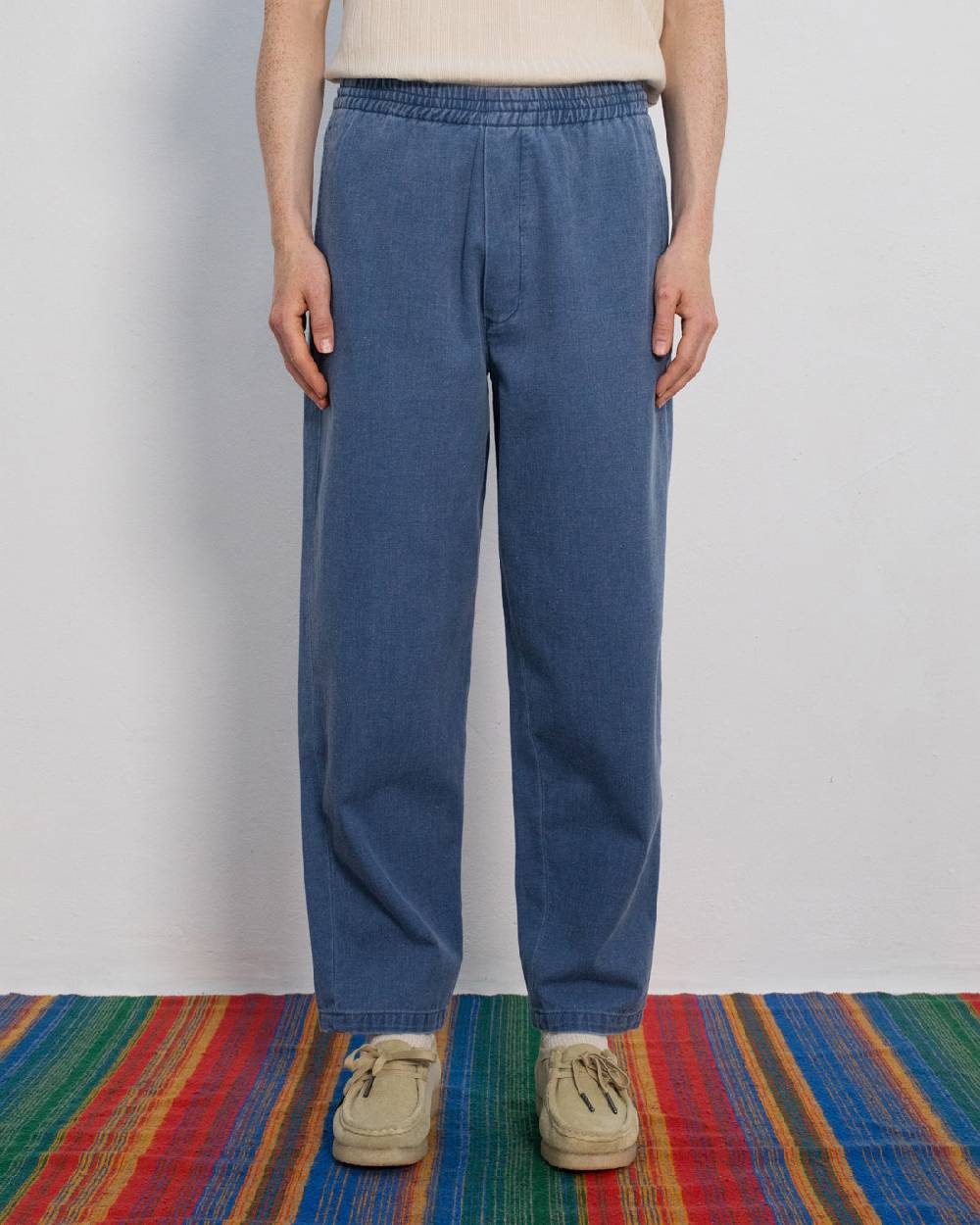 Rotholz Denim Hose Recycelte Baumwolle - Blau Valentinstagsangebot