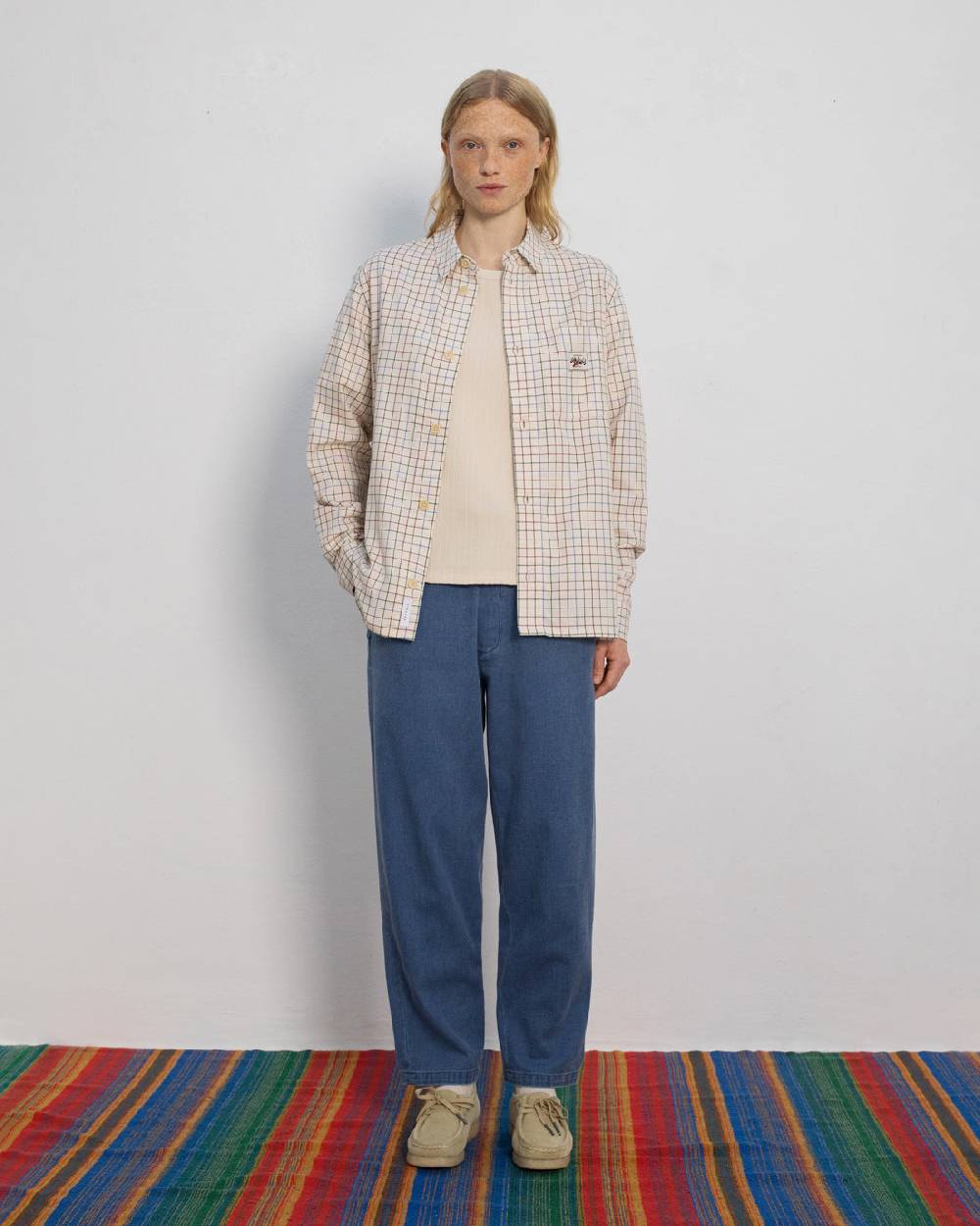 Rotholz Denim Hose Recycelte Baumwolle - Blau Valentinstagsangebot