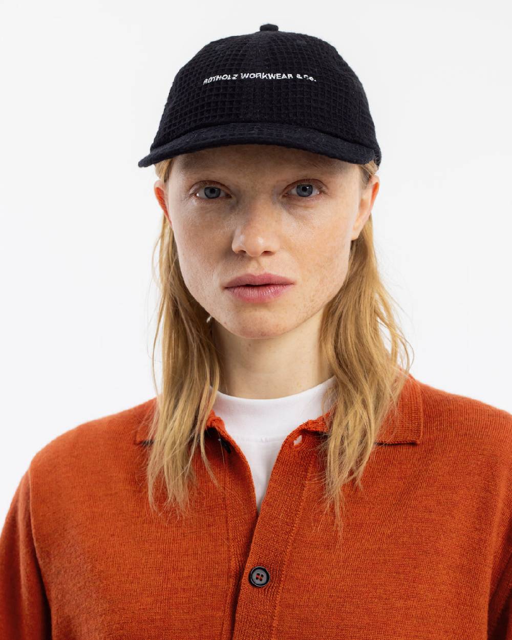 Rotholz Strick Shirt Merinowolle - Rot Rabatte dieses Monats