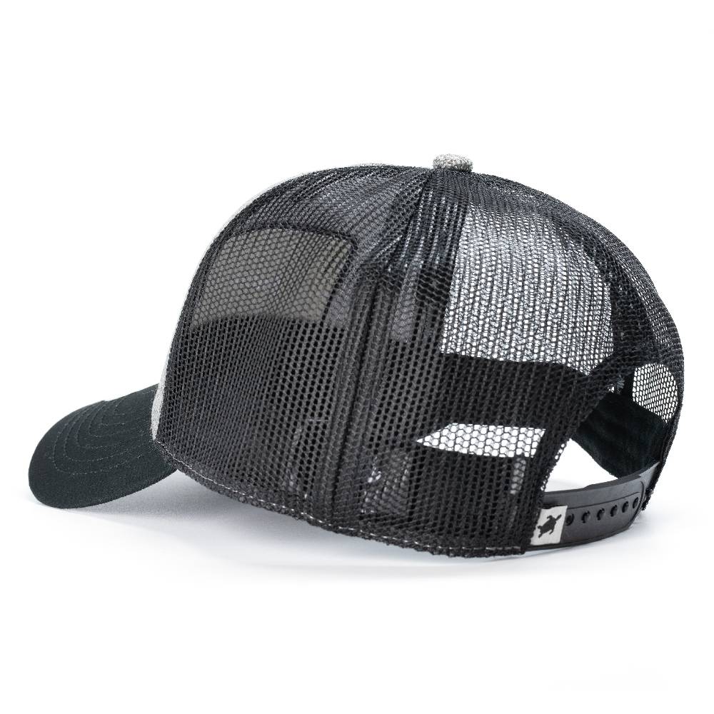 ﻿Smith & Miller Varnado Unisex Trucker Cap, grey-black Blitzangebot