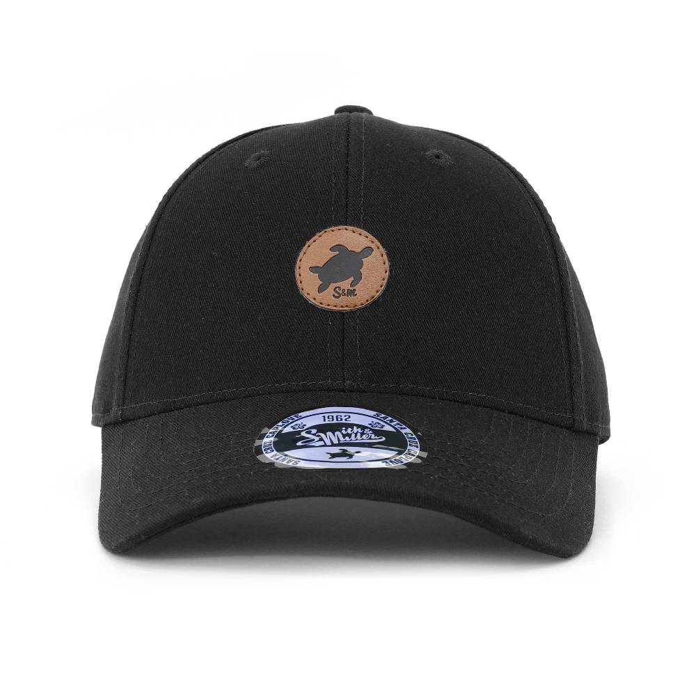 Smith & Miller Bend Unisex Curved Cap, black Begrenzte Freigabe