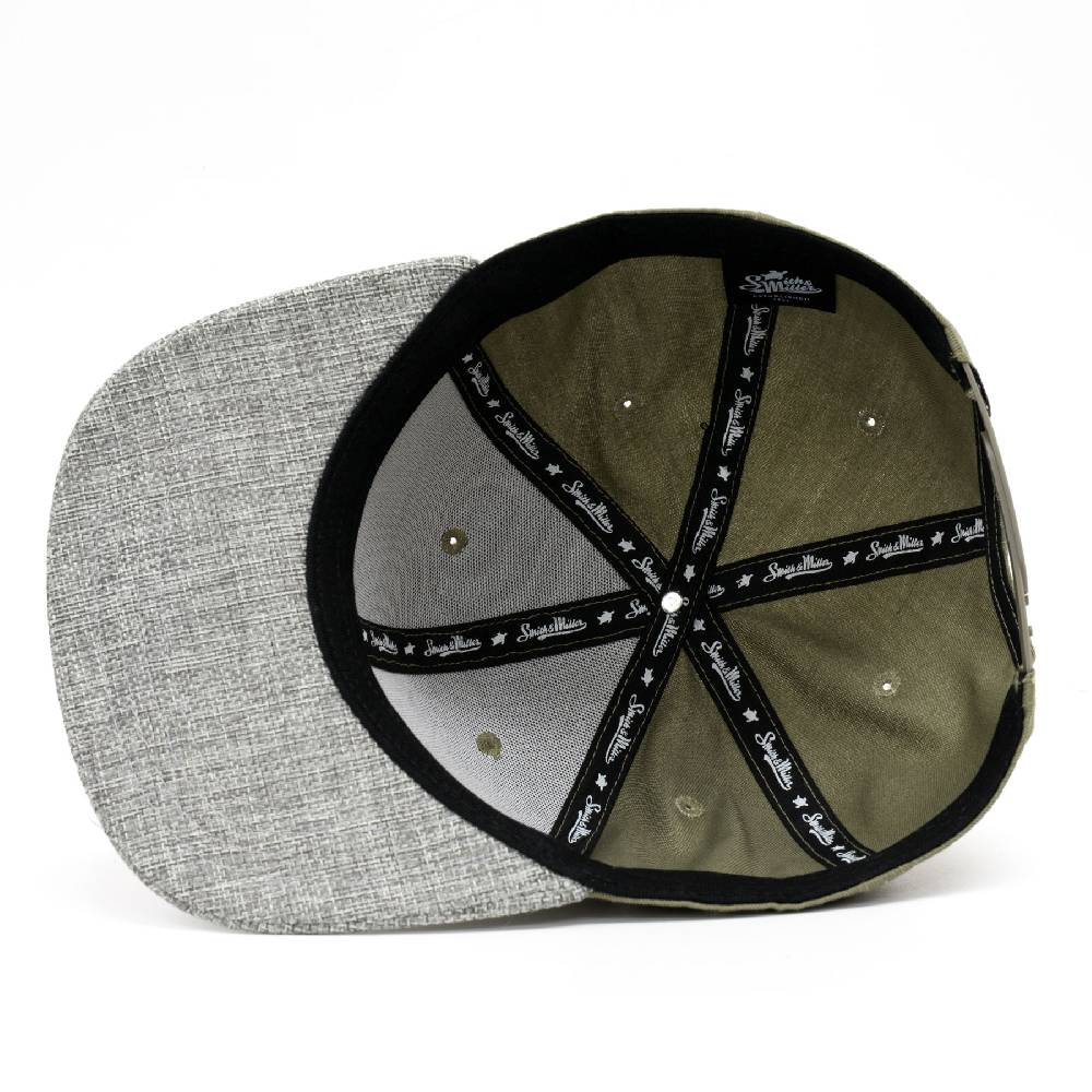 Smith & Miller Ollado Unisex Snapback Cap, olive Discount Store für neue Produkte