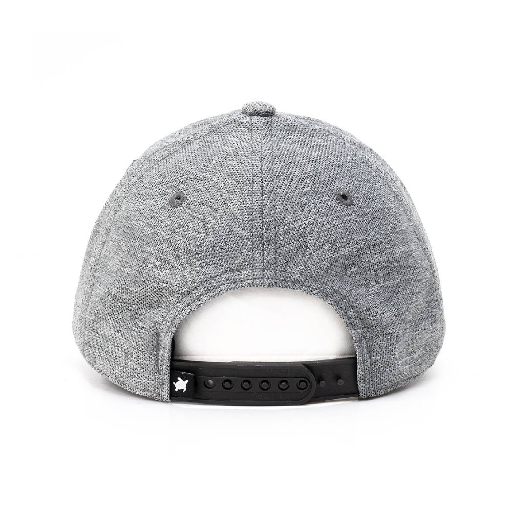 Smith & Miller Tencel Curved Cap, heather lt.grey - black 50% Rabatt mit kostenlosem Versand