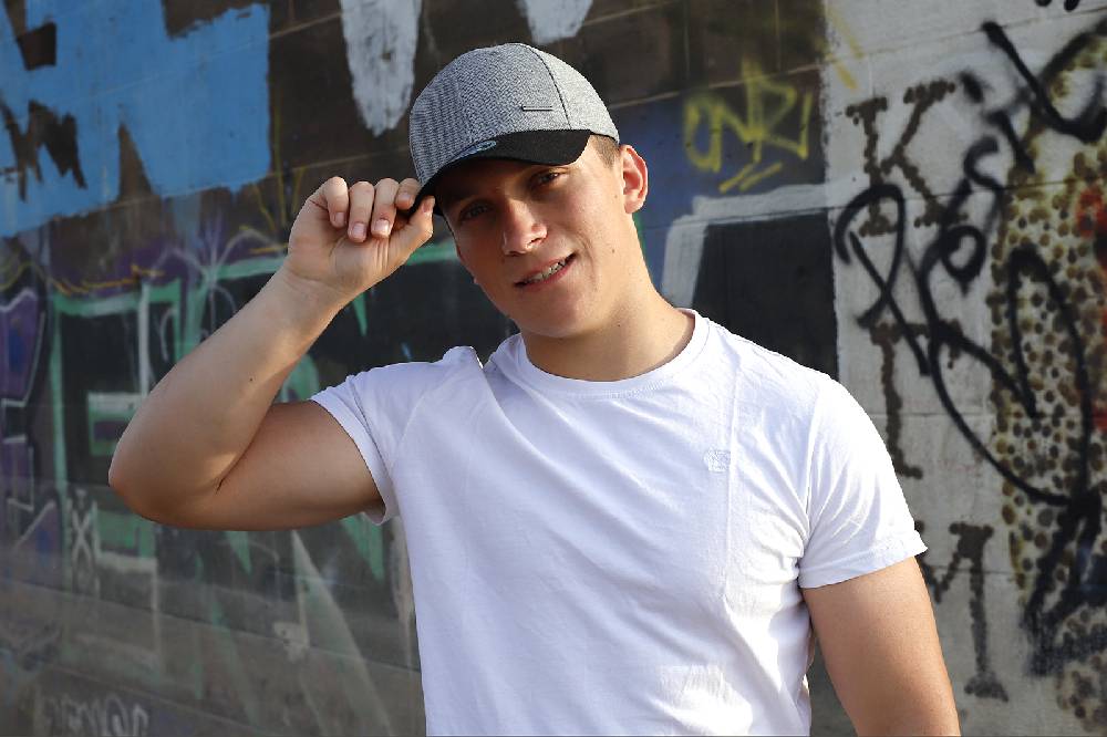 Smith & Miller Tencel Curved Cap, heather lt.grey - black 50% Rabatt mit kostenlosem Versand