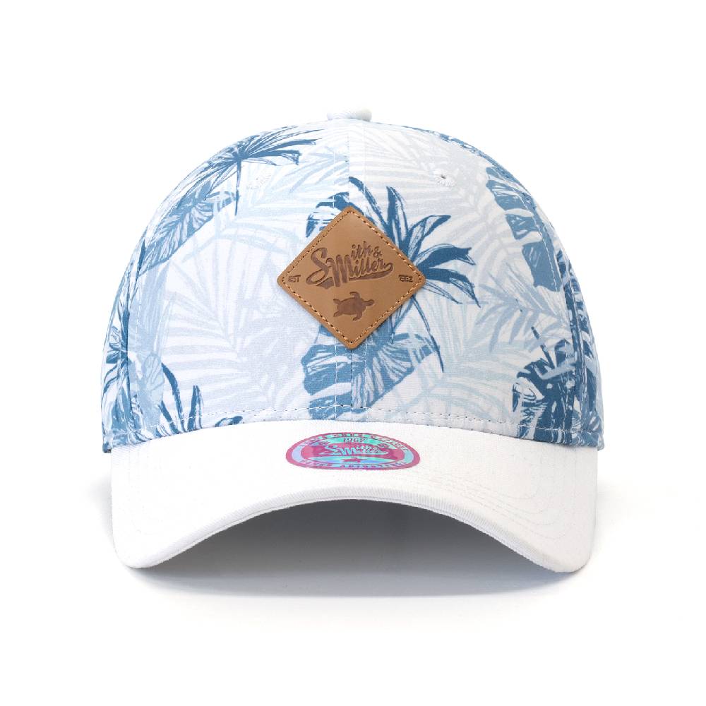 Smith & Miller Loya Women Curved Cap, blue - white Begrenzt auf 3 Tage