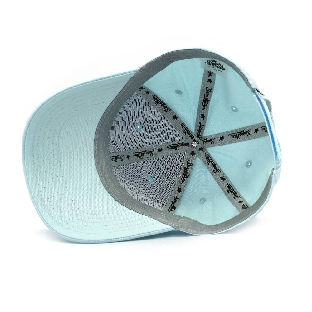 Smith & Miller Beverly Unisex Curved Cap, lt. blue Lagerräumung