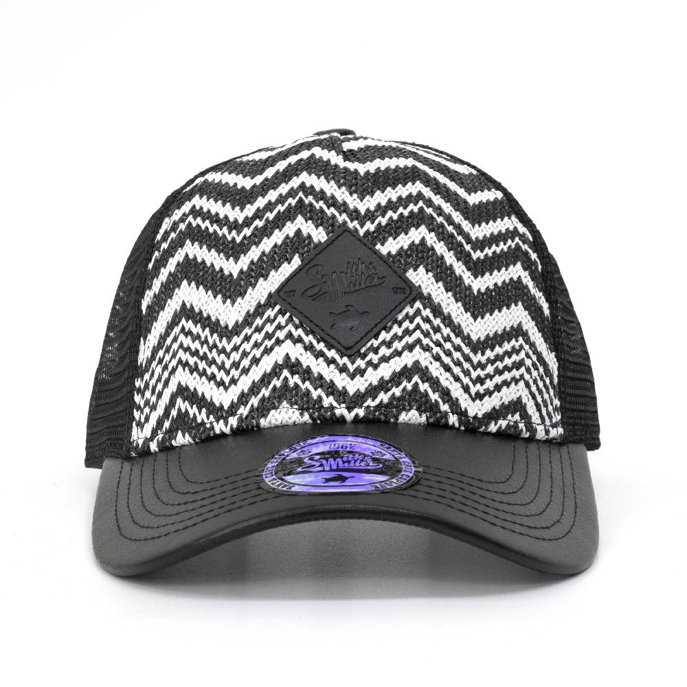 Smith & Miller Irvine Unisex Trucker Cap, black JETZT KAUFEN