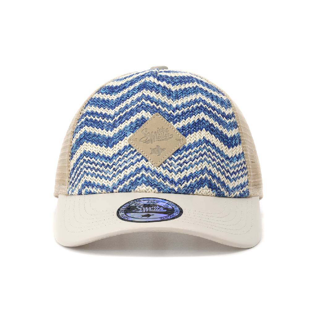 Smith & Miller Irvine Unisex Trucker Cap, blue - stone Neueste Stile