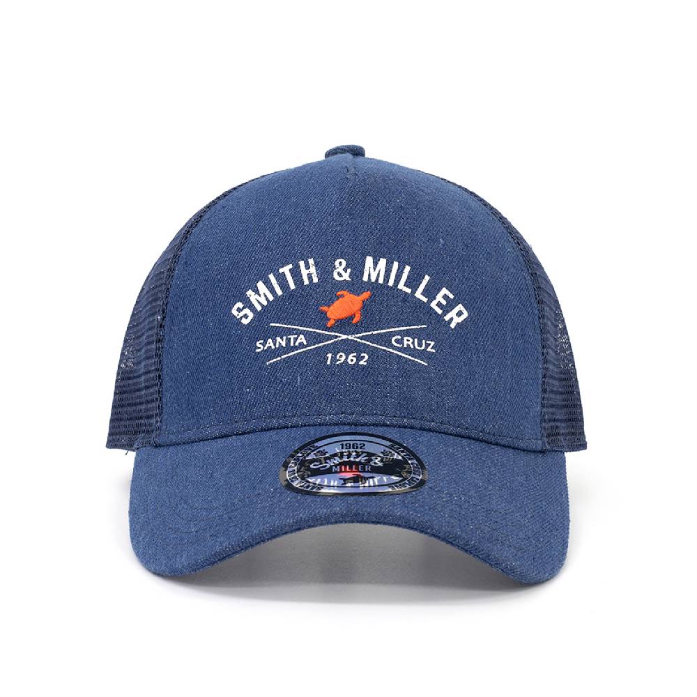 Smith & Miller Dawes Unisex Trucker Cap, denim - navy Nur für heute