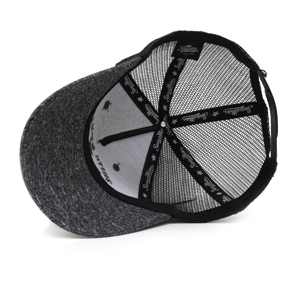 Smith & Miller Pico Rivera Unisex Trucker Cap, heather anthracite Vierteljährliche Förderung