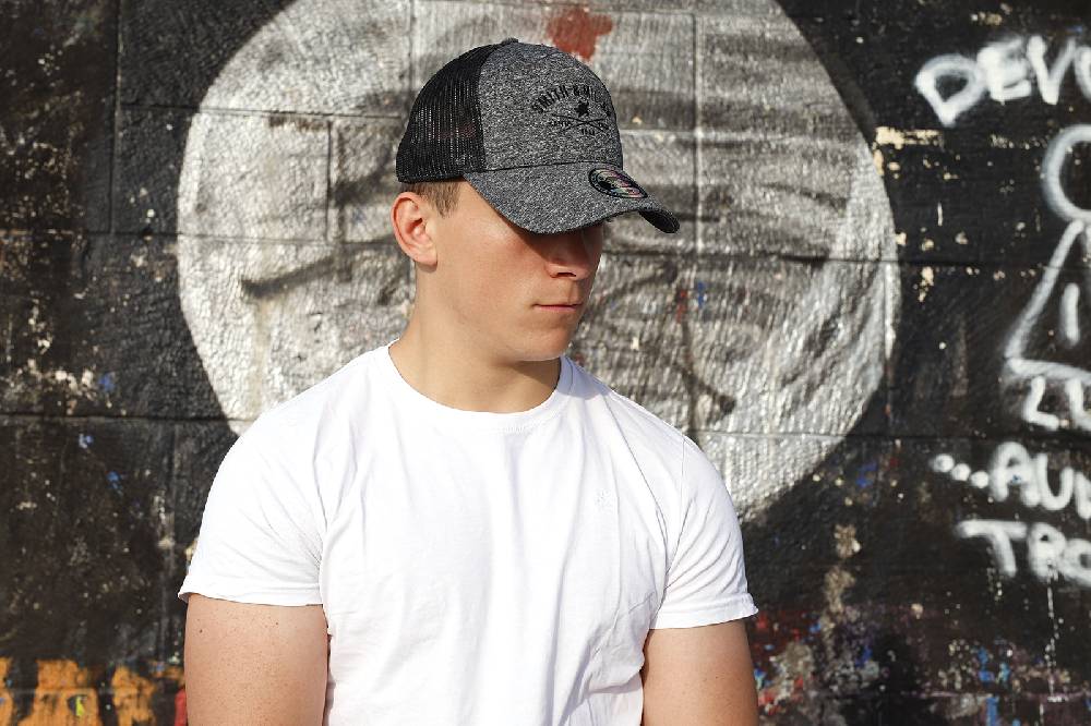 Smith & Miller Pico Rivera Unisex Trucker Cap, heather anthracite Vierteljährliche Förderung