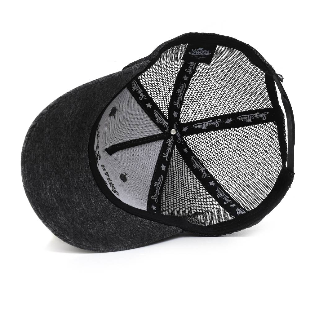 Smith & Miller Pico Rivera Unisex Trucker Cap, heather black Nur noch ein Tag übrig