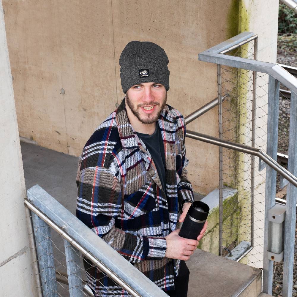 Smith & Miller Iduna Beanie, grey/black 50% Rabatt mit kostenlosem Versand