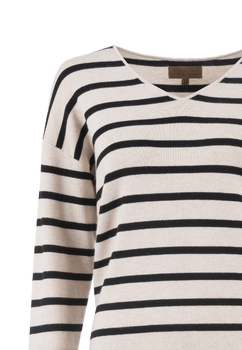 Sonia Originelli Leichtstrickpullover, 1/1 Pullover, V-Ausschnitt - Fashion, Damenmode, Herrenmode Weihnachtsangebot