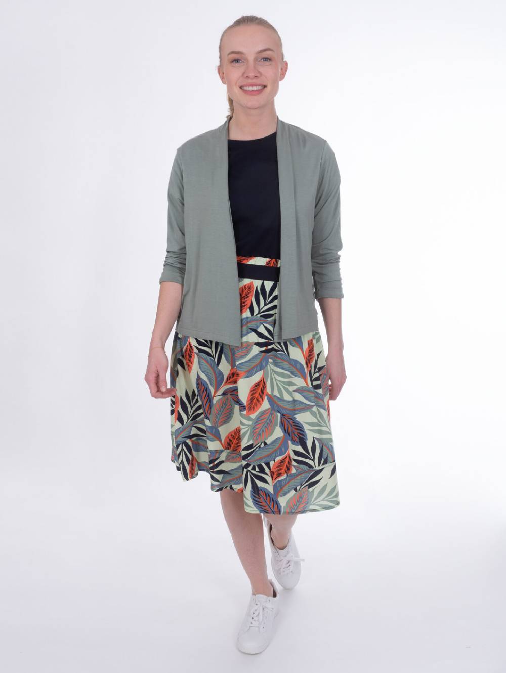 Sonia Originelli Sweatjacke, 3/4 Arm, Schalkragen - Fashion, Damenmode, Herrenmode Angebote