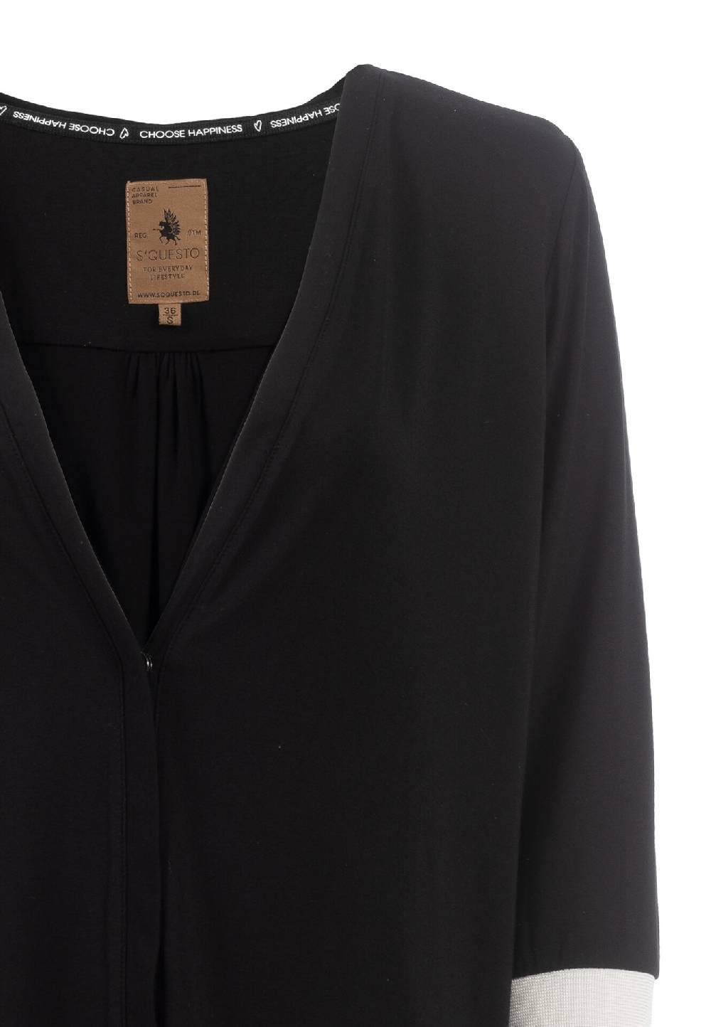 Sonia Originelli Shirtjacke, 3/4 Ärmel, V-Ausschnitt - Fashion, Damenmode, Herrenmode im Angebot
