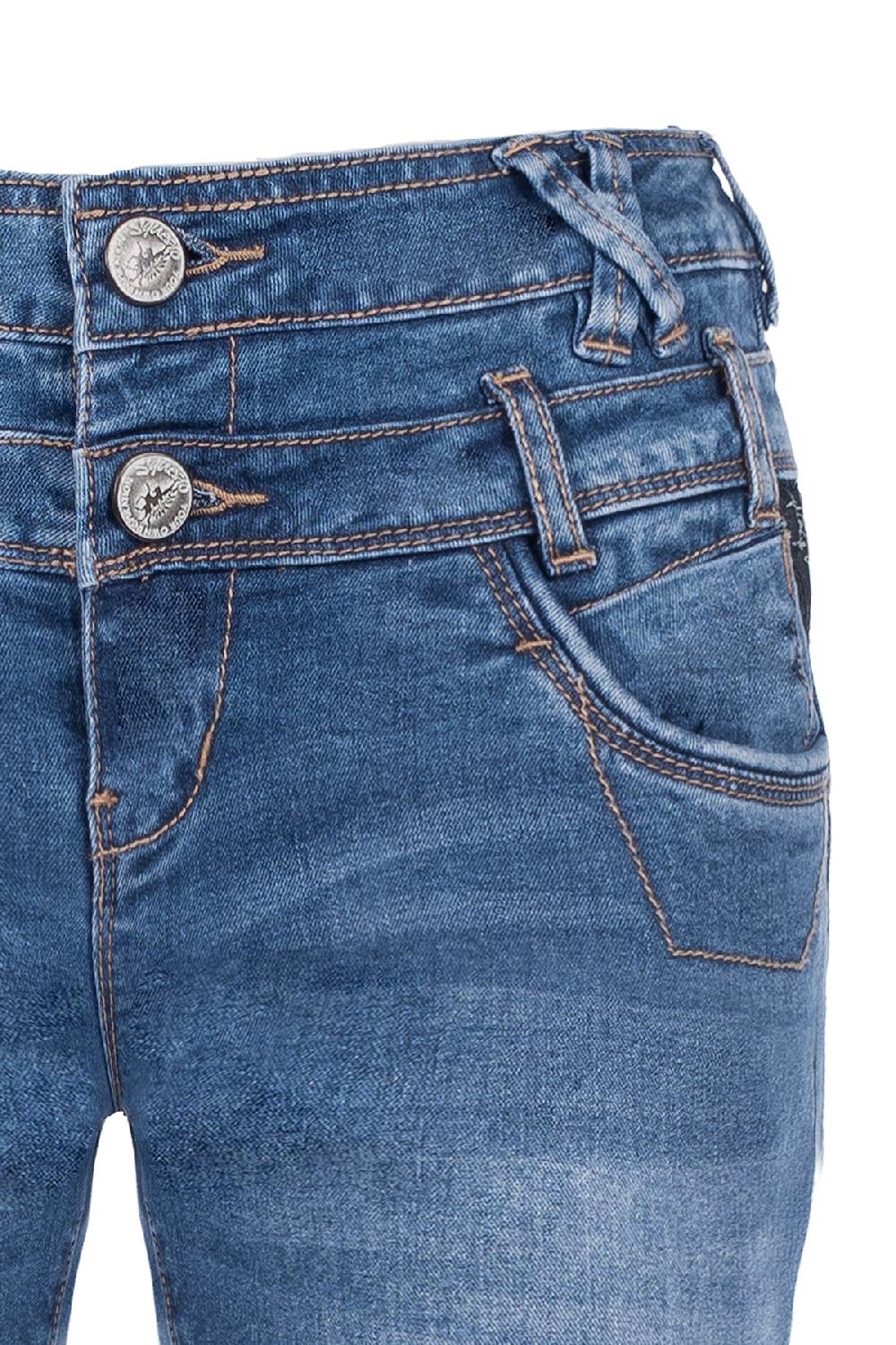Sonia Originelli Jeans, schlankes Bein, hohe Leibhöhe - Fashion, Damenmode, Herrenmode Sonderangebot