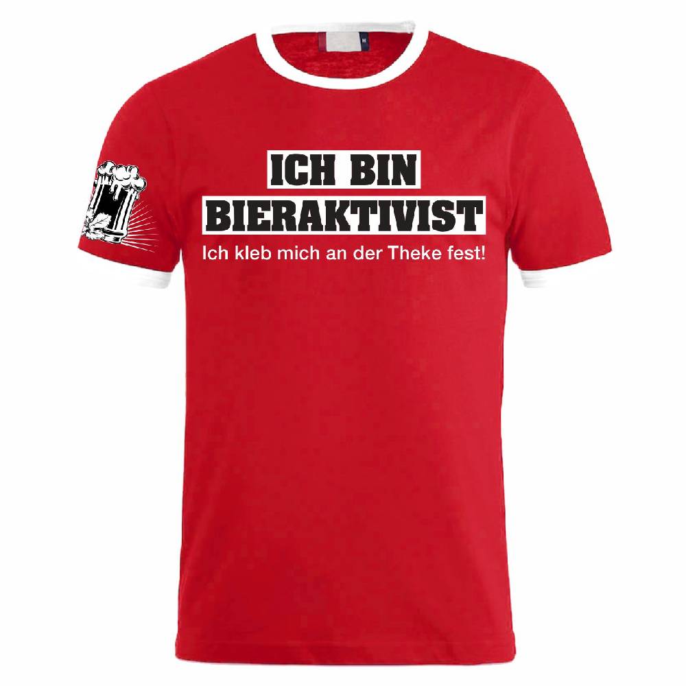 Spass Kostet Männer T-Shirt Bieraktivist Ich kleb mich an der Theke fest S bis 8XL Speichern exportieren