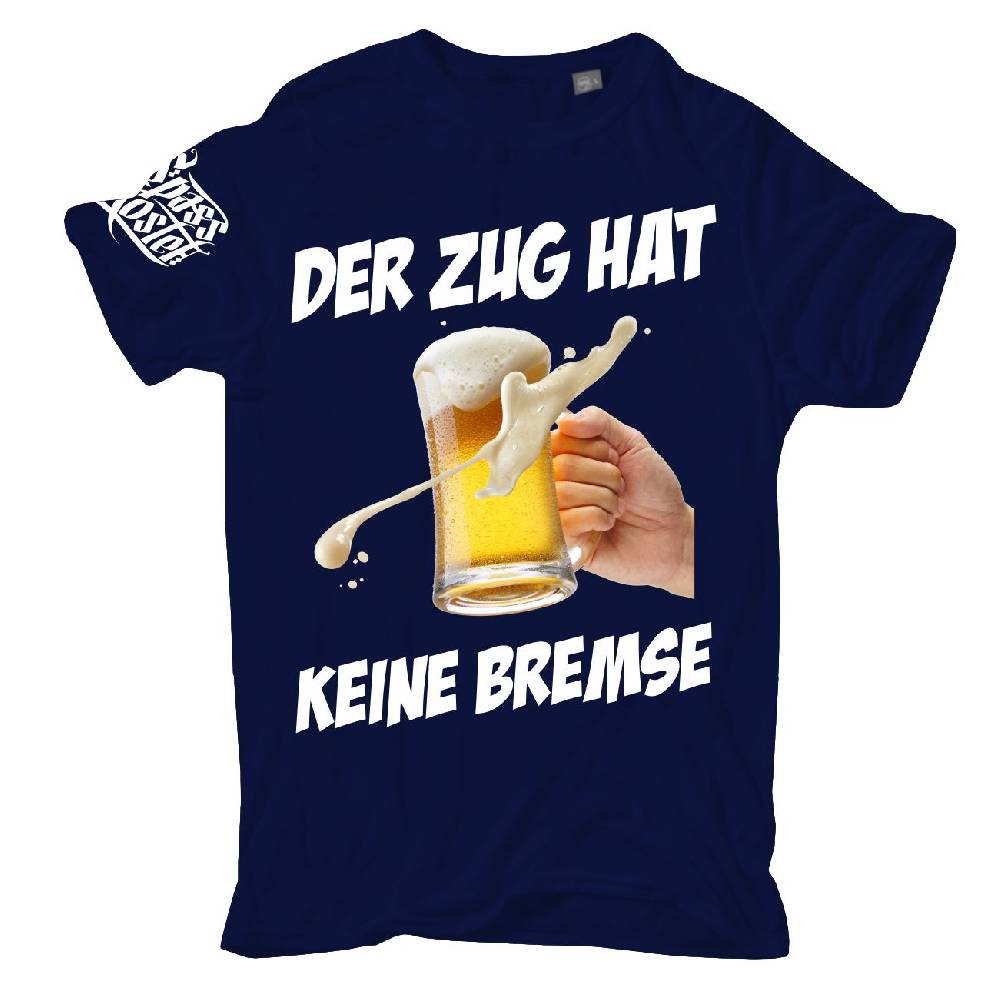 Spass Kostet Übergrößen Männer T-Shirt Der Zug hat keine Bremse PARTY FARBEN 3XL bis 8XL Exklusivangebot