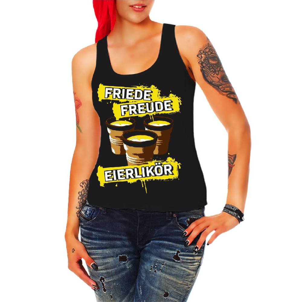 Spass Kostet Frauen Trägershirt Eierlikör Im Verkauf