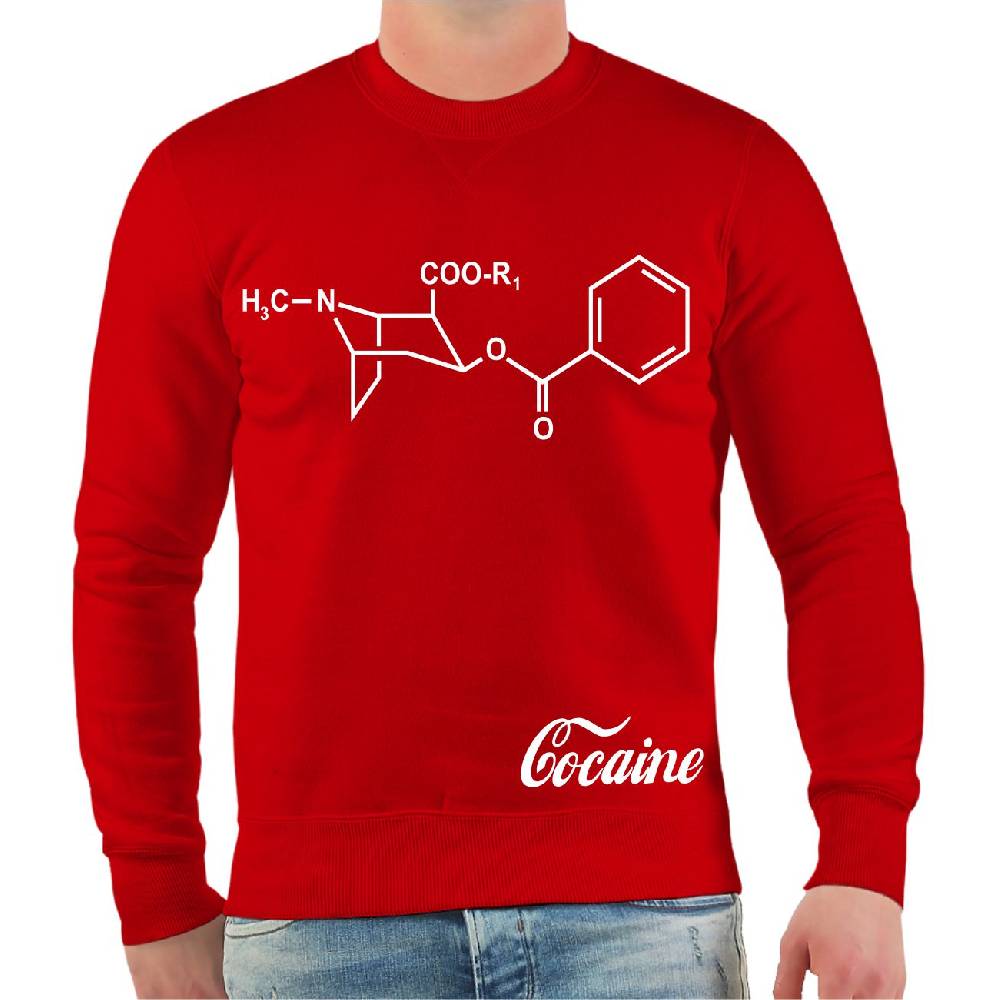 Spass Kostet Männer Sweatshirt Formel Cocaine Exklusivangebot