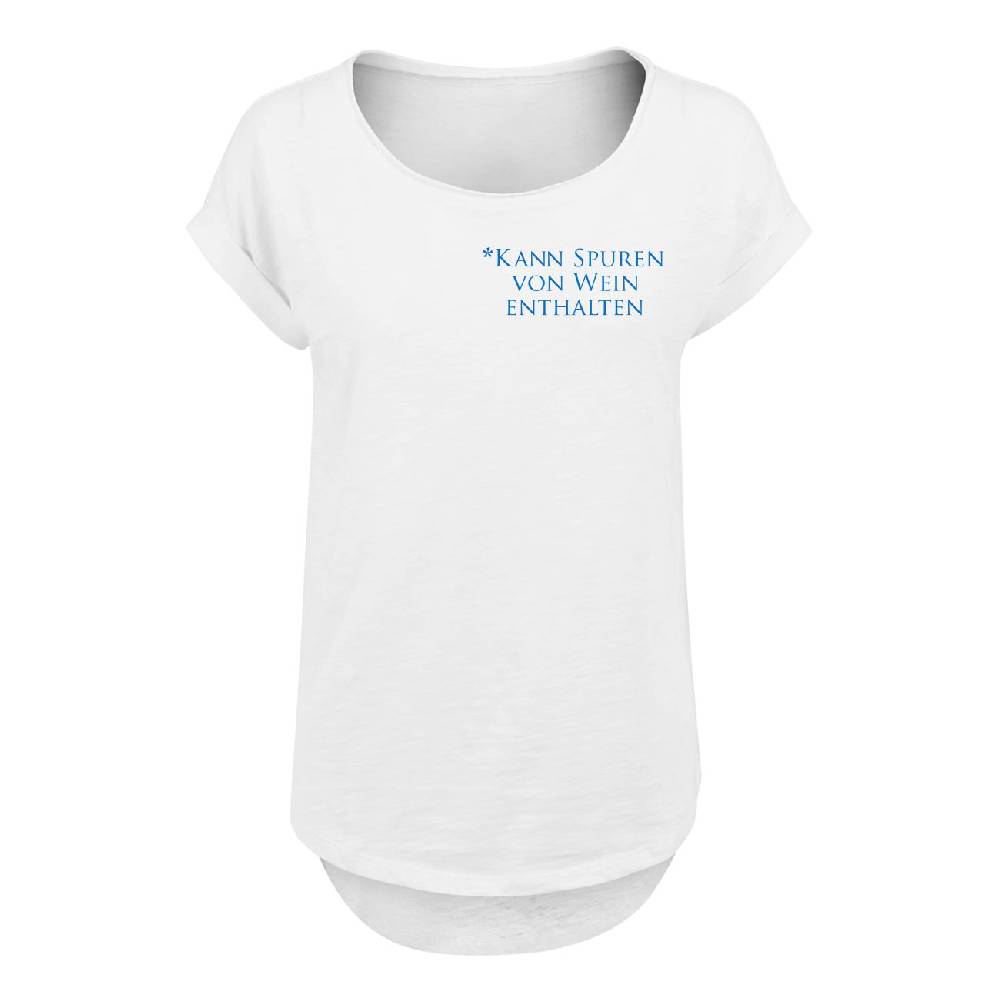 Spass Kostet Frauen Long Slub T-Shirt Kann Spuren von Wein enthalten Riesige Ersparnisse