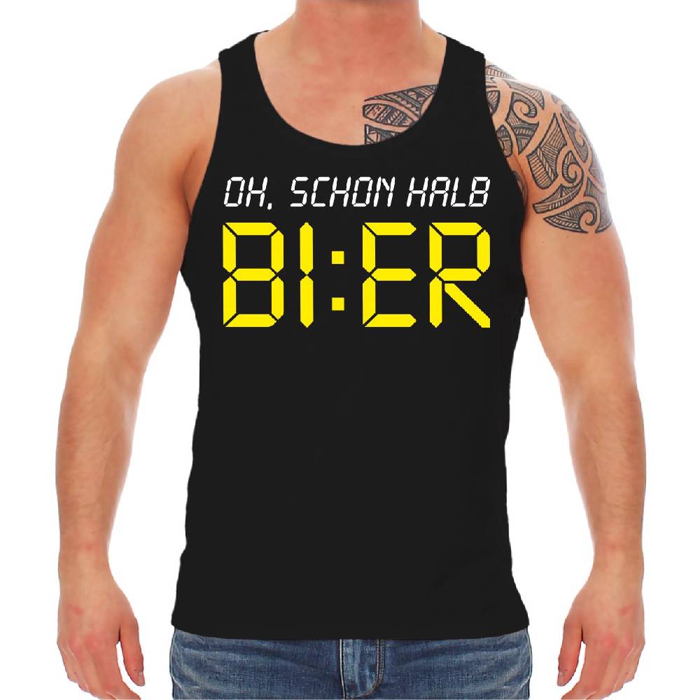 Spass Kostet Männer Träger Oh, schon halb BIER Räumungsverkauf