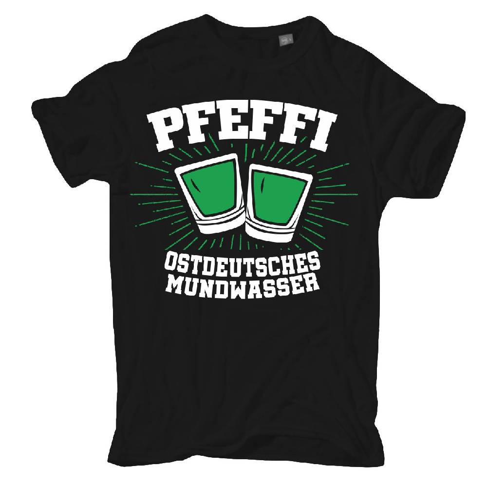 Spass Kostet Männer T-Shirt Pfefferminz Ostdeutsches Mundwasser S bis XXL