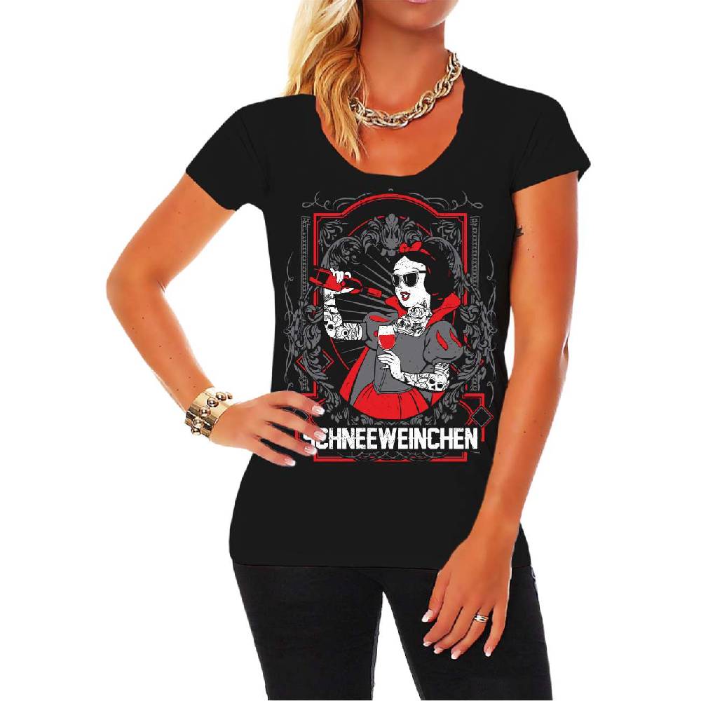 Spass Kostet Frauen T-Shirt Schneeweinchen Neuheiten