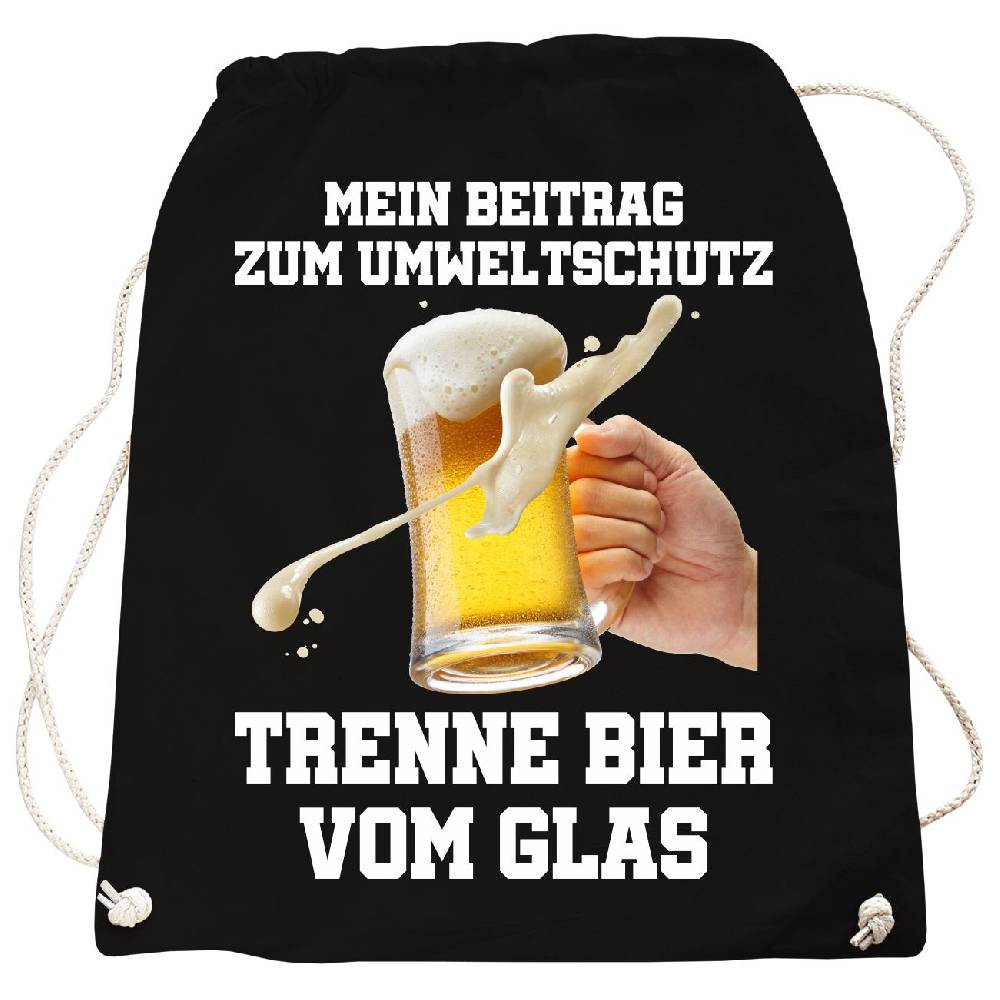 Spass Kostet Rucksack Umweltschutz Trenne Bier vom Glas Black Friday Preise