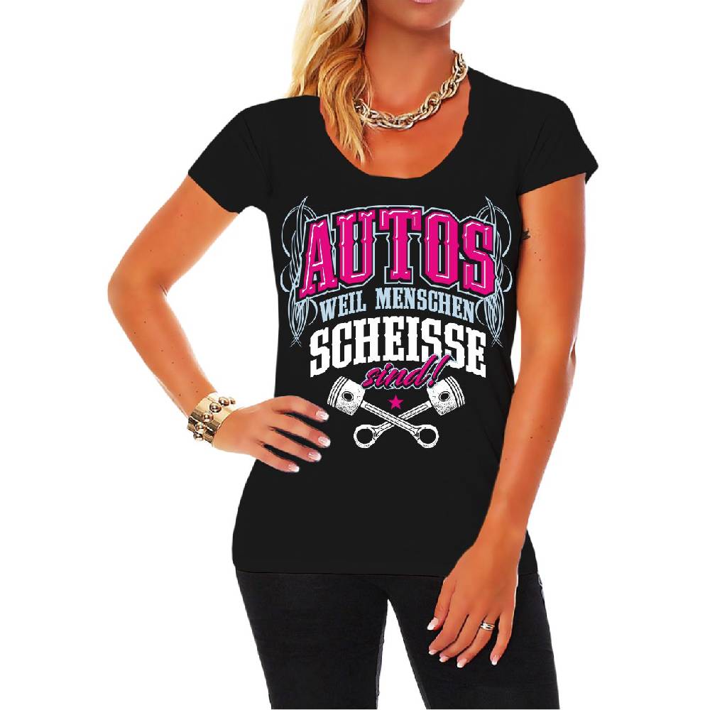 Spass Kostet Frauen T-Shirt Autos weil Menschen Scheisse sind Räumungsverkauf