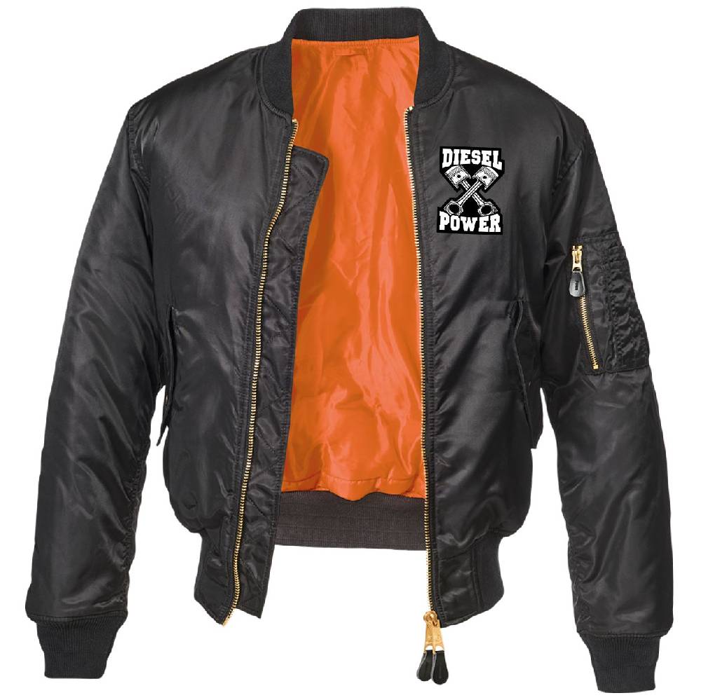 Spass Kostet Bomberjacke wind und wasserabweisende Pilotenjacke DIESEL POWER