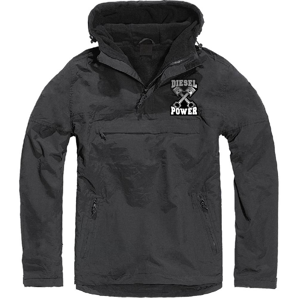 Spass Kostet Schlupfjacke Windbreaker GEFÜTTERT DIESEL POWER Vierteljährliche Förderung