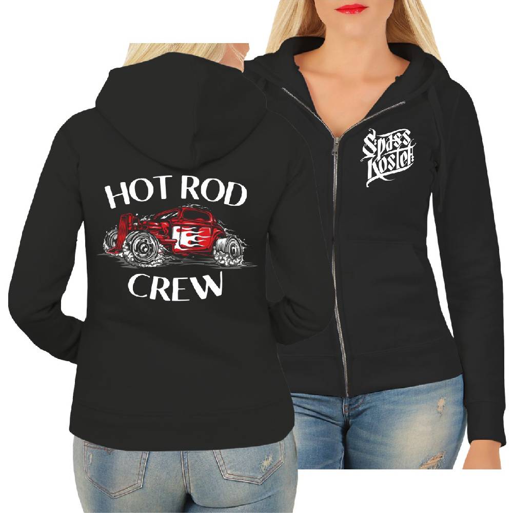 Spass Kostet Frauen Kapujacke Hot Rod Crew Preisnachlass