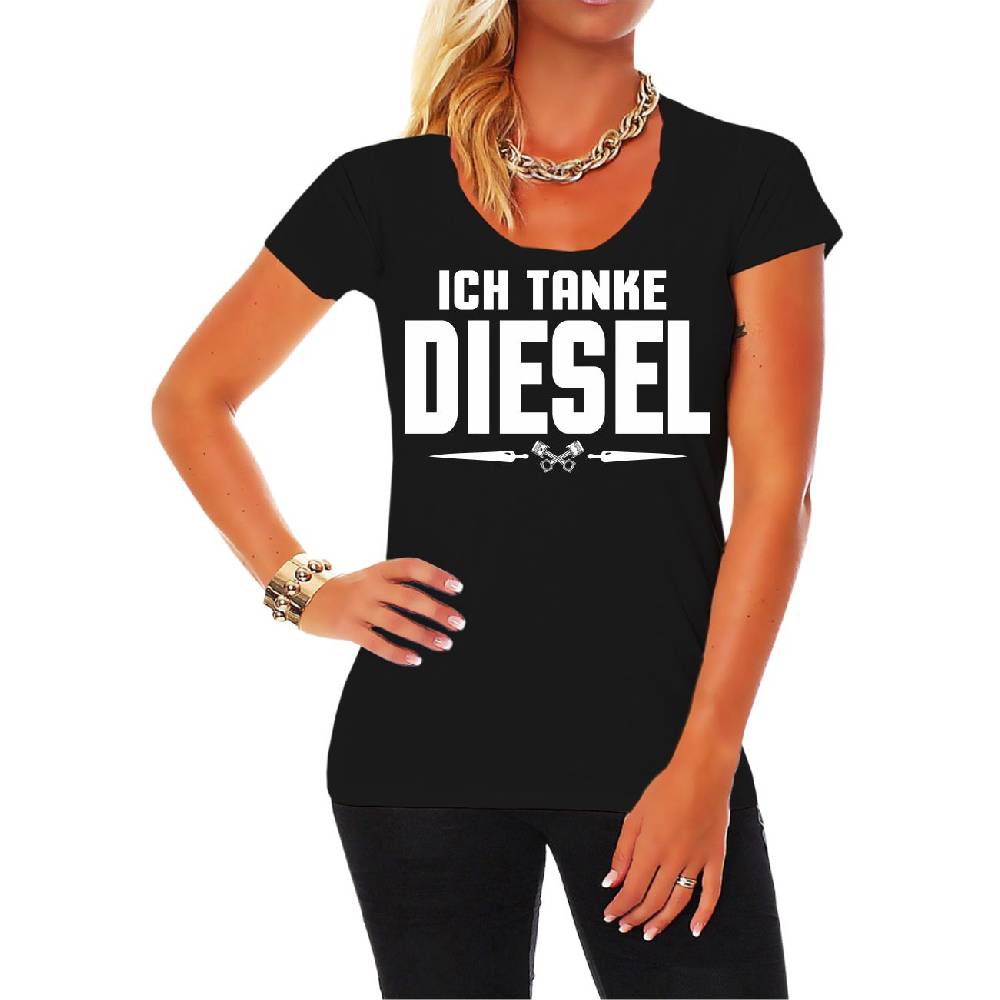Spass Kostet Frauen Shirt Ich tanke Diesel Muttertagsangebot
