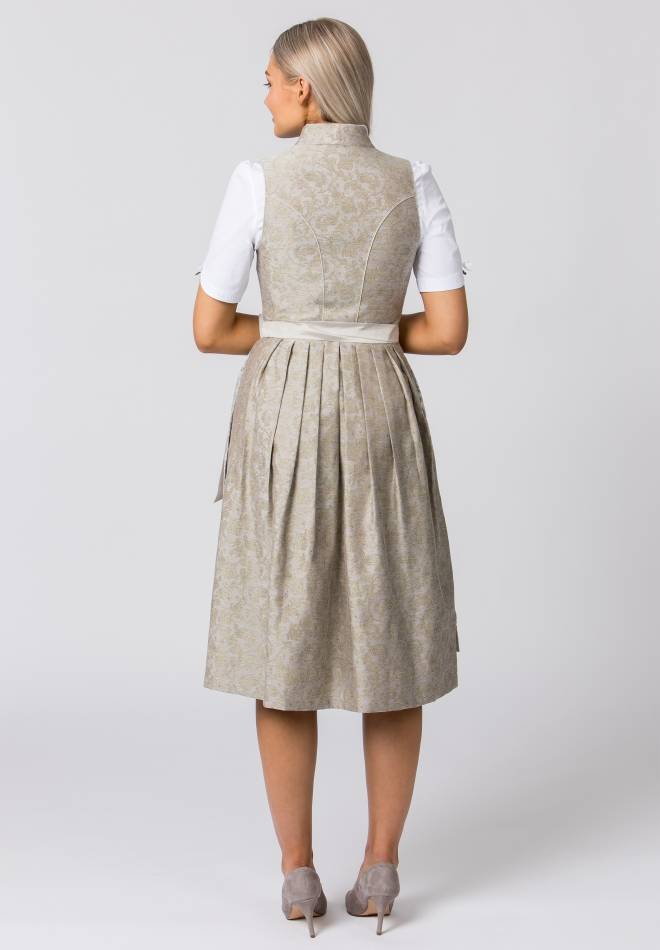 Stockerpoint Dirndl Claire taupe 32 Kauf eins, bekomm eins gratis