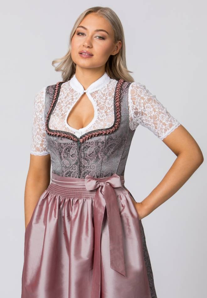 Stockerpoint Dirndl Emma altrosa 34 Tiefpreis