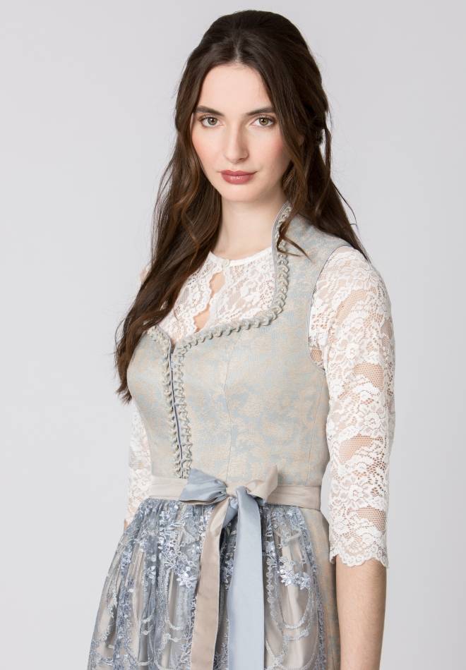 Stockerpoint Dirndl Flavia taupe 32 Wochenangebot